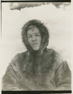 Image of Himoe-radio operator of Bowdoin 1927-28